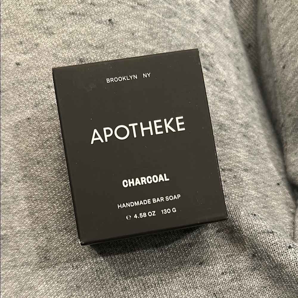 Apotheke Charcoal Handmade Bar Soap